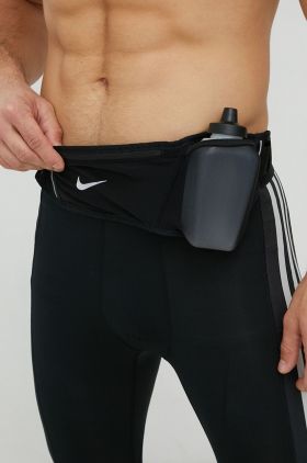 Nike curea de alergare cu o sticla de apa culoarea negru