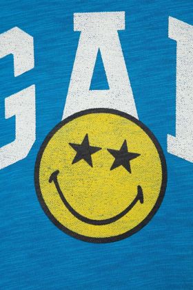 GAP tricou de bumbac pentru copii x smiley world