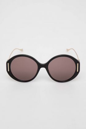 Gucci ochelari de soare GG1202S femei, culoarea negru