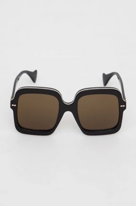 Gucci ochelari de soare GG1241S femei, culoarea negru