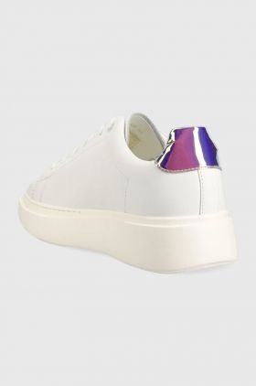 BOSS sneakers din piele Amber culoarea alb, 50488202