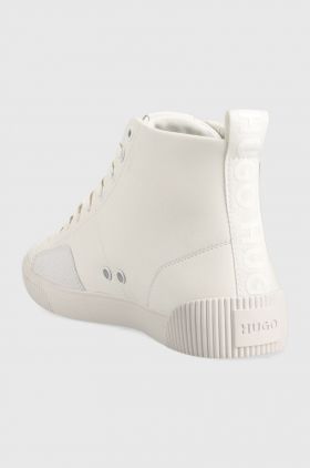 HUGO tenisi Zero femei, culoarea alb, 50486473