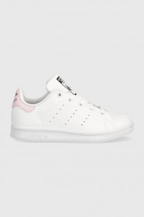 Adidas Originals sneakers pentru copii culoarea alb