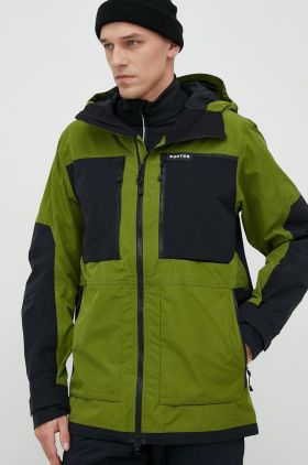 Burton geaca Frostner culoarea verde