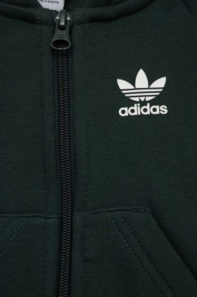 Adidas Originals trening copii culoarea verde