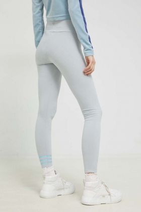 Adidas Originals colanti femei, culoarea gri, cu imprimeu