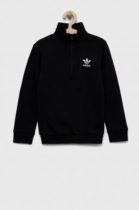 Adidas Originals bluza copii culoarea negru, cu imprimeu