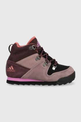 adidas Performance pantofi copii culoarea violet