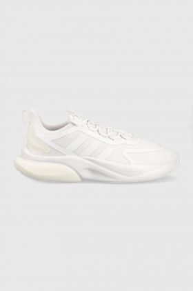 adidas sneakers pentru alergat AlphaBounce + culoarea alb HP6143