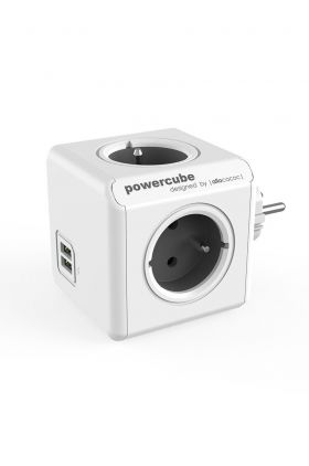 Allocacoc Splitter modular PowerCube Original USB GREY