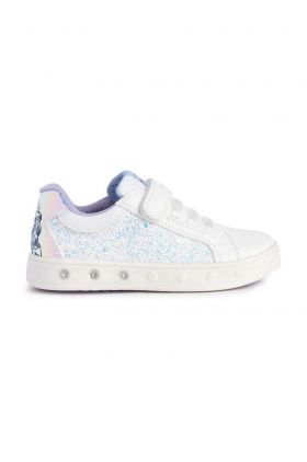 Geox sneakers pentru copii x Disney culoarea alb