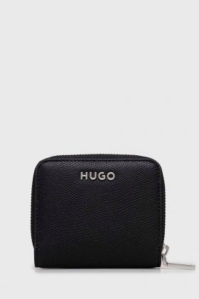 HUGO portofel femei, culoarea negru 50486970