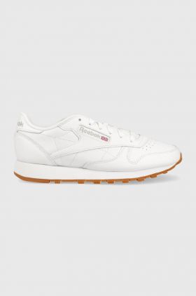 Reebok Classic sneakers din piele GY0956 culoarea alb GY0956-FWH/PG/RB