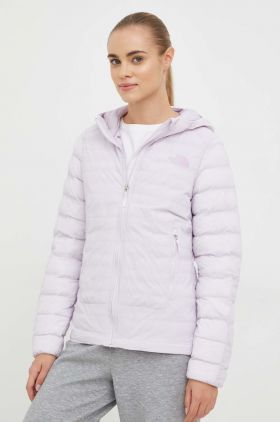 The North Face geaca sport Thermoball 50/50 culoarea violet, de tranzitie