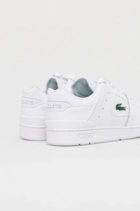 Lacoste sneakers Court Cage culoarea alb