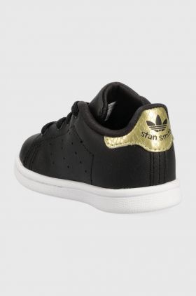 Adidas Originals sneakers pentru copii Stan Smith El I culoarea negru