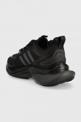 adidas sneakers pentru alergat AlphaBounce + culoarea negru HP6142