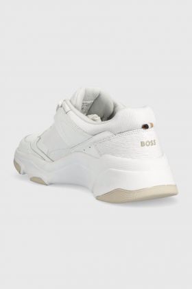 BOSS sneakers Asher culoarea alb, 50487737