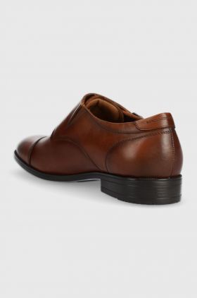 Aldo pantofi de piele Holtlanflex barbati, culoarea maro, 13180581.HOLTLANFLEX