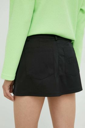 Résumé fusta culoarea negru, mini, drept