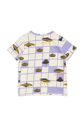 Mini Rodini tricou copii culoarea violet, modelator