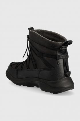 Keen cizme de iarnă Uneek Snk Chukka Waterproof bărbați, culoarea negru 1023553-TRIP.BLACK