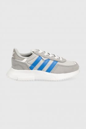 Adidas Originals sneakers pentru copii RETROPY F2 C culoarea gri