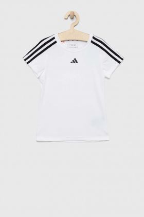 Adidas tricou copii G TR-ES 3S culoarea alb