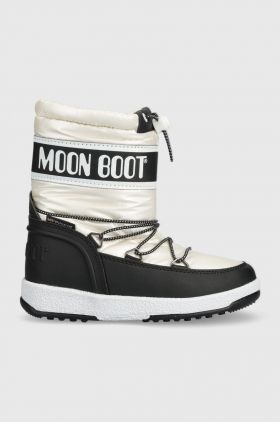 Moon Boot cizme de iarna copii culoarea bej