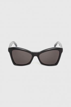 Balenciaga ochelari de soare BB0231S femei, culoarea negru