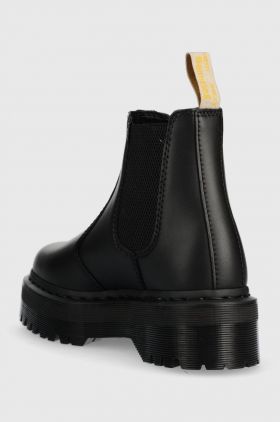 Dr. Martens cizme V 2976 Quad Mono femei, culoarea negru, cu platforma DM27560001-Black