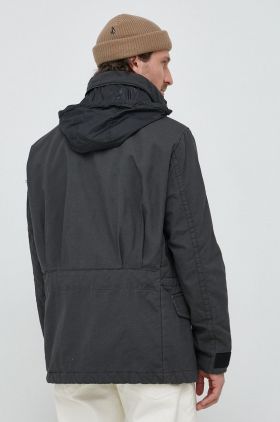 G-Star Raw geaca barbati, culoarea negru, de tranzitie