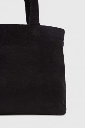 Karl Lagerfeld poseta culoarea negru