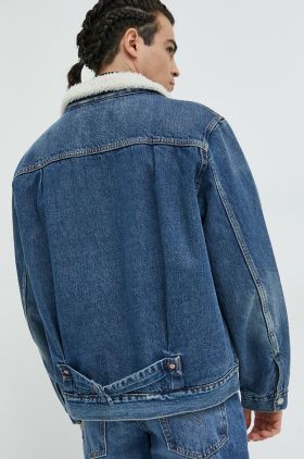 Levi's geaca jeans barbati, de tranzitie, oversize