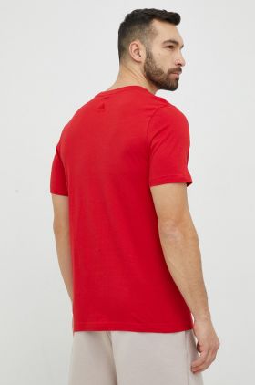 adidas tricou din bumbac culoarea roșu, cu imprimeu IC9352