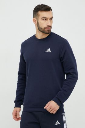 adidas bluză bărbați, culoarea bleumarin, cu imprimeu H42002