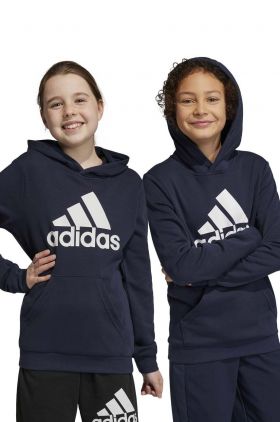 Adidas bluza copii U BL cu glugă, cu imprimeu