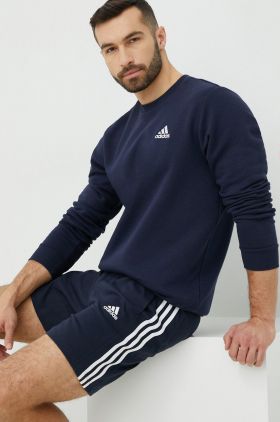 Adidas pantaloni scurti barbati, culoarea albastru marin