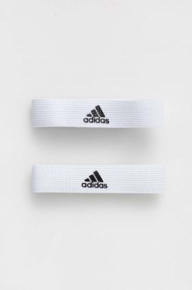 adidas Performance dopuri pentru șosete de fotbal culoarea alb 604432
