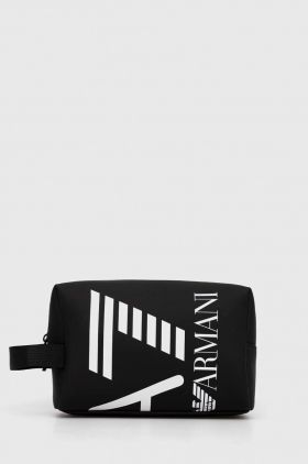 EA7 Emporio Armani portfard culoarea negru