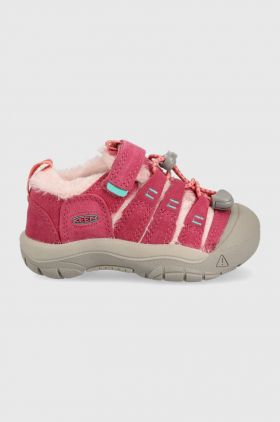 Keen pantofi copii culoarea roz