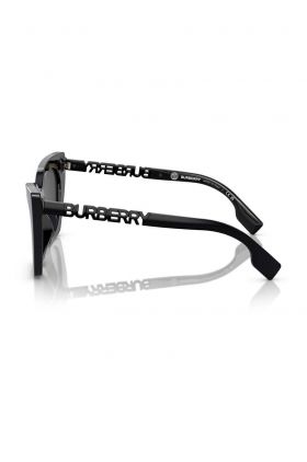 Burberry ochelari de soare femei, culoarea negru