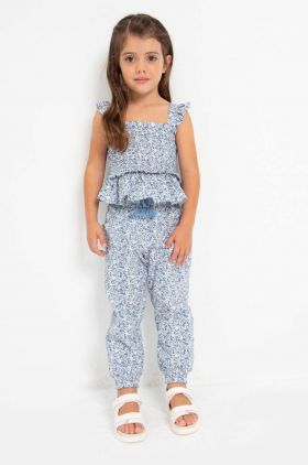 Mayoral bluza de bumbac pentru copii culoarea albastru marin, modelator