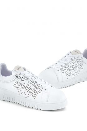 Emporio Armani sneakers din piele culoarea alb, X4X264 XN732 A222