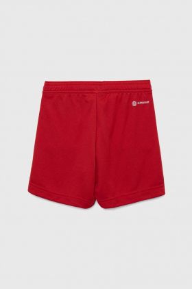 Adidas Performance pantaloni scurti copii ENT22 SHO Y culoarea rosu, talie reglabila