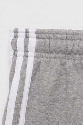 Adidas pantaloni scurti copii G 3S culoarea gri, melanj, talie reglabila