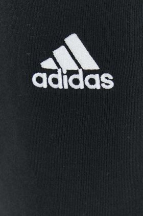 adidas pantaloni scurți din bumbac bărbați, culoarea negru IC9435