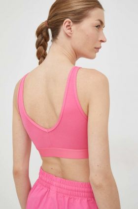 Adidas top femei, culoarea roz