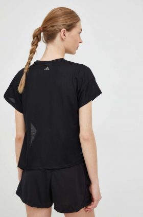 Adidas Performance tricou de antrenament HIIT Quickburn culoarea negru