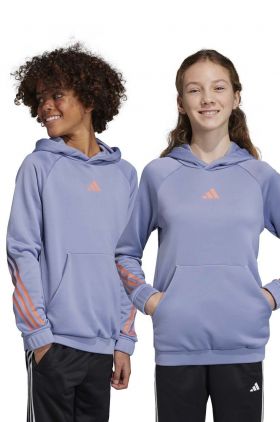 Adidas bluza copii U TI HOODIE cu glugă, cu imprimeu